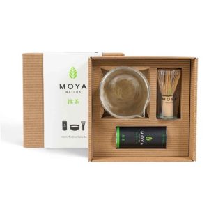 Zestaw do matchy startowy Moya Matcha Tradycyjna i czarka z dzióbkiem